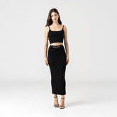 GABBY SKIRT WOMEN BLACK